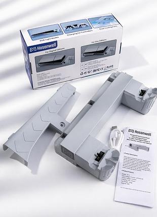 Подставка ps5 с кулерами и зарядкой dualsense | станция охлаждения playstation 5 + rgb (hosanwell)