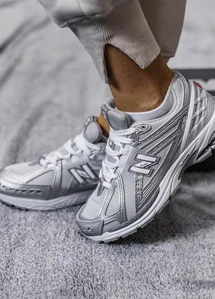 Жіночі кросівки new balance 1906r silver white / smb+ 🔗