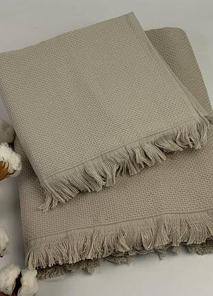 Набір рушників pupilla 2шт bernini beige