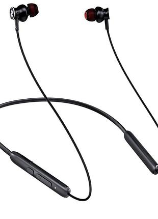 Бездротові навушники ry-wh01 bluetooth neckband | спортивні вакуумні навушники з мікрофоном