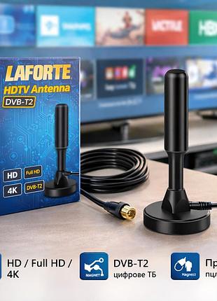 Laforte hdtv digital antenna — кімнатна антена для прийому цифрового телебачення стандарту dvb-t2 / hdtv.