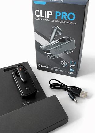 Bluetooth гарнитура clip pro с зарядной док-станцией