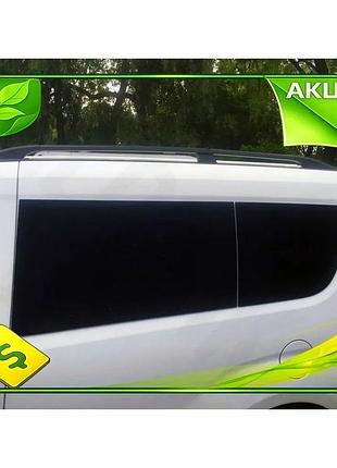 Рейлинги черные макси для opel combo 2012-2018 алюминиевые дуги на крышу для установки груза ve-33