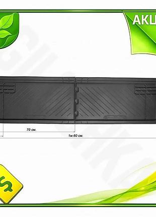 Коврики резиновые stingray premium для nissan primastar 2002-2014 2шт защитные для салона без запаха ve-33