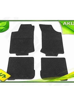 Резиновые коврики polytep для volkswagen golf 3 1991-1997 4 шт защитные коврики для салона авто ve-33