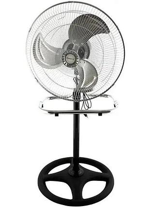 Вентилятор domotec ms-1622, 3 в 1 (напальний/настінний/настільний), 60 вт
