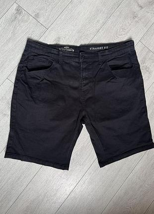 Чоловічі джинсові шорти next straight fit — розмір 42 (107 см)  xxxl