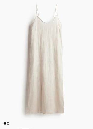 Платье h&m лён 4