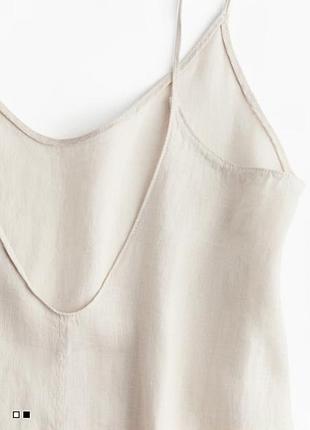 Платье h&m лён 3