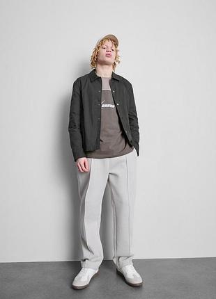 Чоловіча куртка-коуч (coach jacket) / сорочка-куртка primarkхакі розмір с