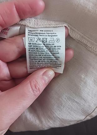 Платье h&m лён 6