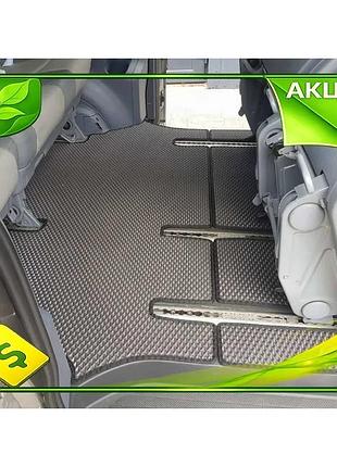 Коврики eva v2 черные для mercedes vito w639 2004-2014 модельные резиновые коврики для полного салона ve-33