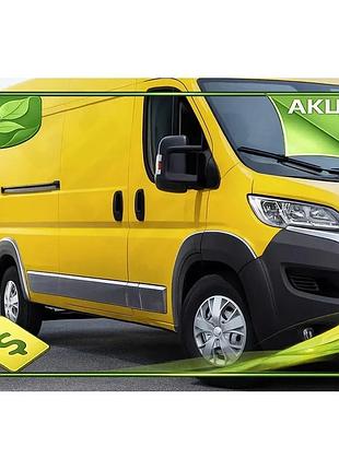 Дверний молдинг коротка база нержавіюча сталь для peugeot boxer 2006-2025 хром накладки для кузова ve-33