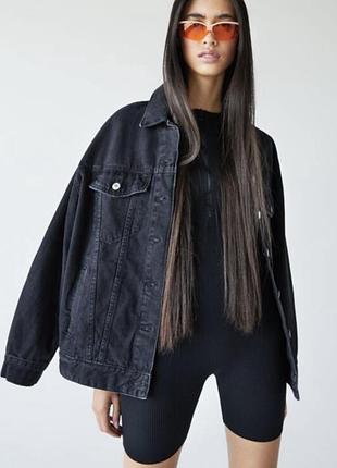 Джинсова куртка bershka s/m