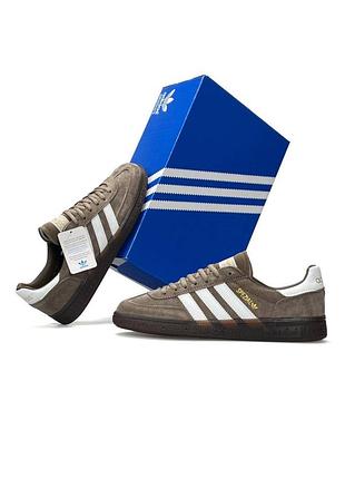 Чоловічі кросівки adidas spezial brown white