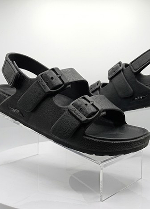 Сандалії skechers arch fit — оригінал, розмір 7a, довжина устілки 24.5, розмір eur 37.5-38.колір: класичний чорний (black).