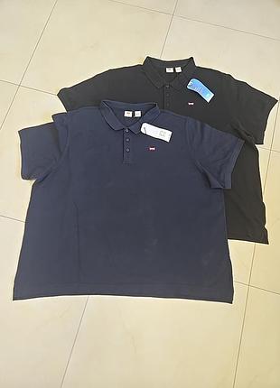 Нові брендові футболки levis чорного та синього кольору для маленького хлопця)