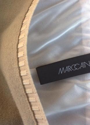 Бежевая юбка- карандаш из кашемира и шерсти от marccain3 фото