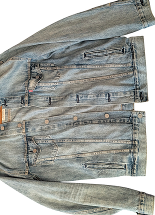 Пиджак джинсовый levis premium практически новый