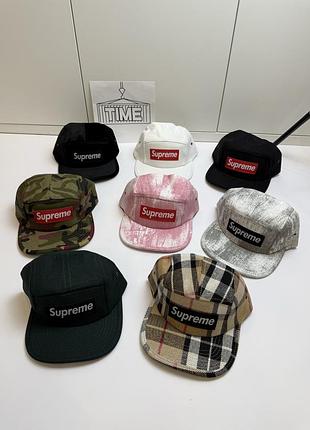 Supreme snapback cap / супрім суприм кепка бейсболка пятипанелька снепбек с плоским козырьком