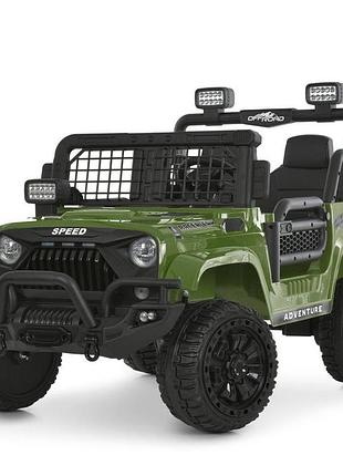 Дитячий електромобіль джип m 6270eblr-10(24v) до 20 кг