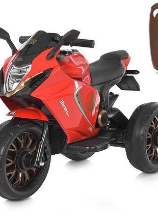 Детский электромобиль мотоцикл m 5050elr-3 до 30 кг