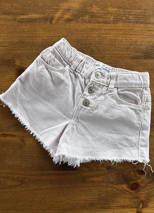 Джинсові шортики zara, зріст 104