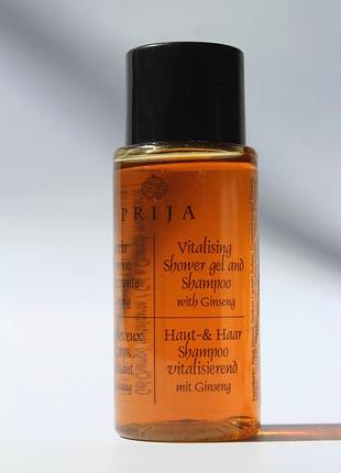 🇮🇹🚿 итальянский ароматный гель для душа шампунь prija vitalising shower gel shampoo премиальный тревел версия миниатюра гостиничный парфюмированный