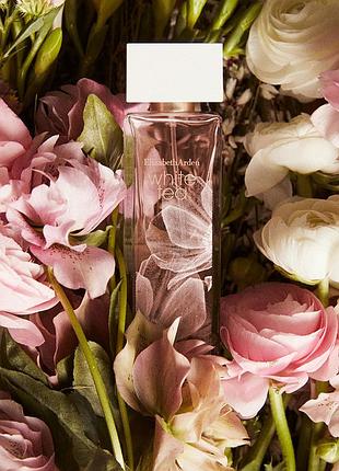 🌺оригінал elizabeth arden white tea eau florale туалетна вода для жінок, спокійний квітковий аромат для жінок пробник