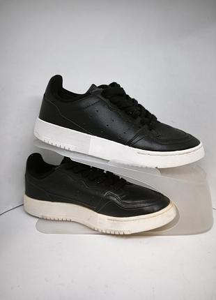 Кеды для мальчика adidas supercourt (j ee7727) кожаные оригинал, очень красивом состоянии