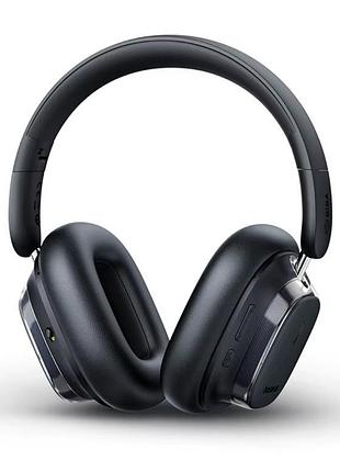 Наушники baseus bowie 10 max black: hi-res audio lhdc, bluetooth 5.4, anc шумоподавление, 120 ч автономности. беспроводные накладные наушники базеус