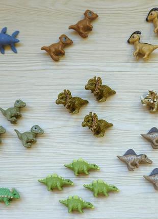 Фігурки з кіндер сюрприз динозаври kinder surprise natoons dinosaurs