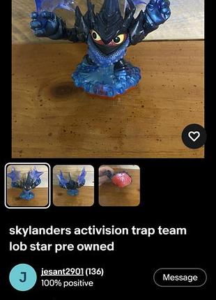 Skylanders activision trap team lob star pre owned 3