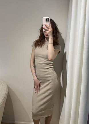Ребриста сукня sinsay s-xs