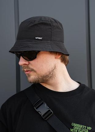 Чоловіча панамка із жатої плащівки without black