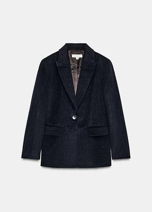 Жакет з вмістом вовни zara