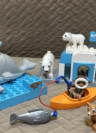 Конструктор lego duplo, арктика