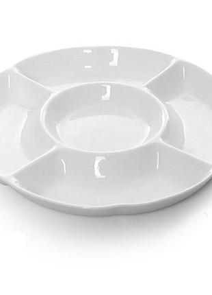 Минажница фарфоровая 10" (25.5см) stenson mc2645-10