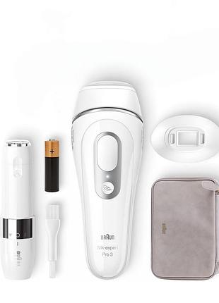 Акція 👍фотоепілятор braun + чохол silk-expert pro 3 pl3136(dt) (0425)