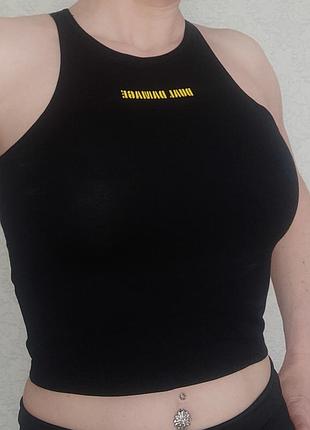 Топ женский dual damage хлопок s/m 🔥 распродаж вещей от 25 гривен 🔥