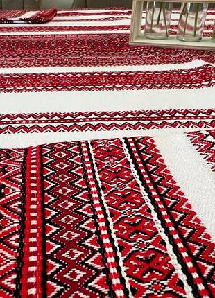 Скатертина вишита зі серветками на подарунок закордон