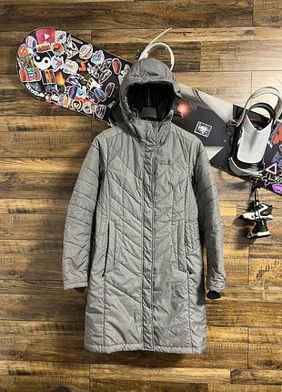 Жіноча куртка пуховик jack wolfskin
