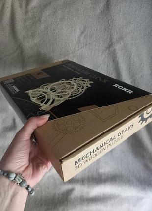 3d пазл pendulum clock 3