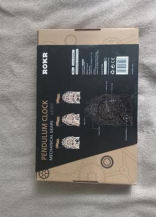 3d пазл pendulum clock 2
