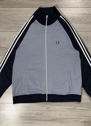 Вінтажна кофтла олімпійка фред пері fred perry sportswear 90's y2k, розмір xl, оригінал