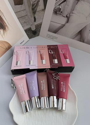 Набір блисків  для губ  lip glow  butter