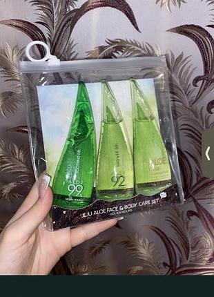 Aloe face and body care set