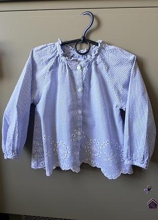 Сорочка від zara жатка+прошва