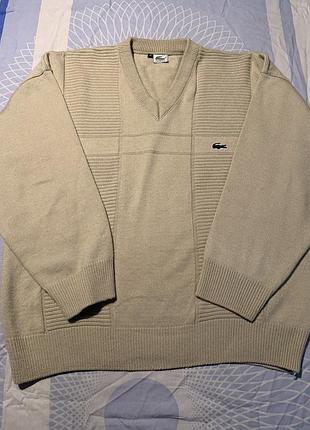 Светр від бренду lacoste (вінтаж)(m)