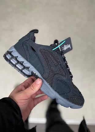 Мужские кроссовки nike x stussy air zoom black